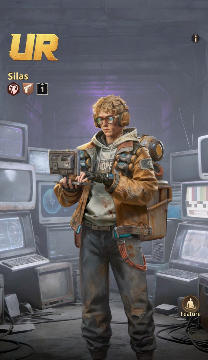 Silas character art