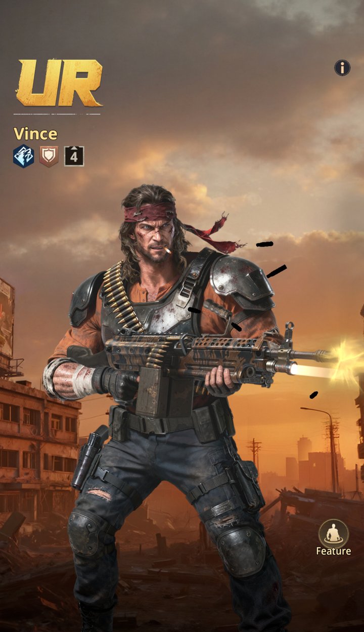 Vince character art